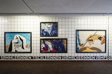 Rolf Laute: Galerie der Hände (Foto: KUNST@SH/Jan Petersen, 2017)
