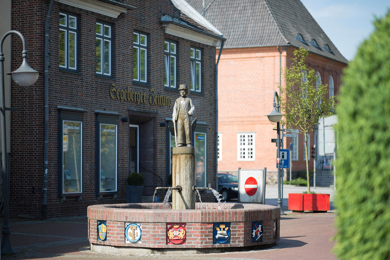 Fredy Neumann und Auszubildende: Zunftbrunnen (Foto: KUNST@SH/Jan Petersen, 2017)