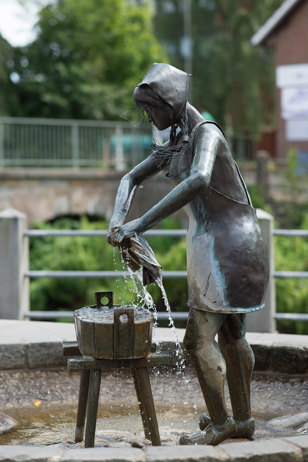 Alfred Schmidt: Wiebeke-Kruse-Brunnen (Foto: KUNST@SH/Jan Petersen, 2017)