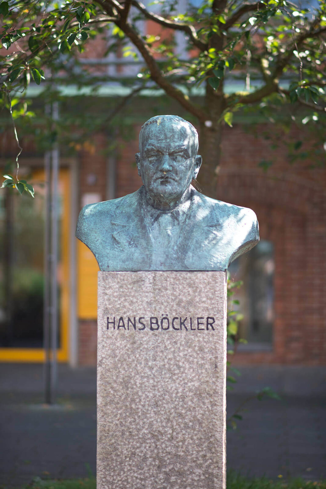 Georg Fuhg: Büste Hans Böckler (Foto: KUNST@SH/Jan Petersen, 2017)