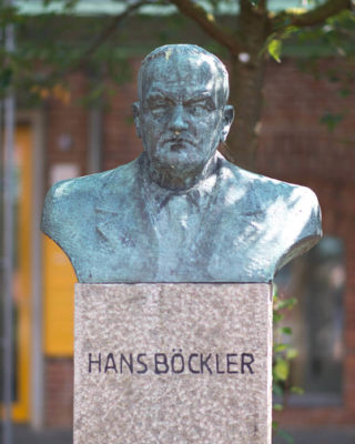 Georg Fuhg: Büste Hans Böckler (Foto: KUNST@SH/Jan Petersen, 2017)