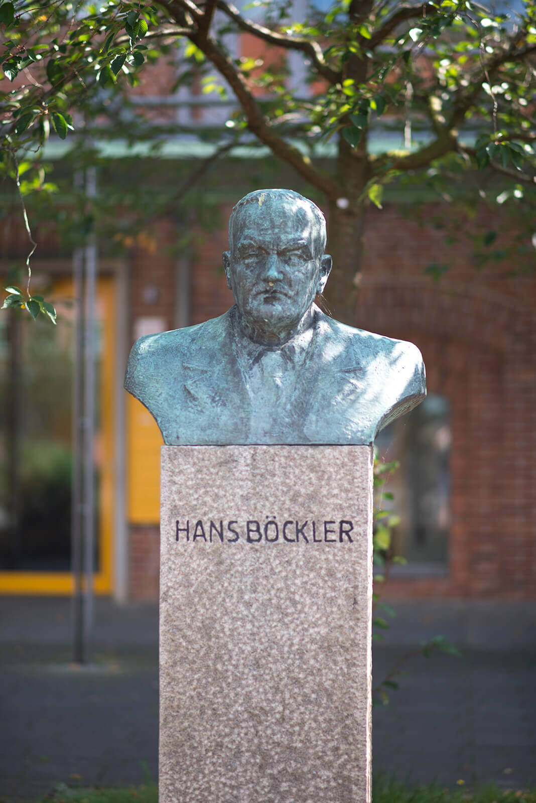 Georg Fuhg: Büste Hans Böckler (Foto: KUNST@SH/Jan Petersen, 2017)