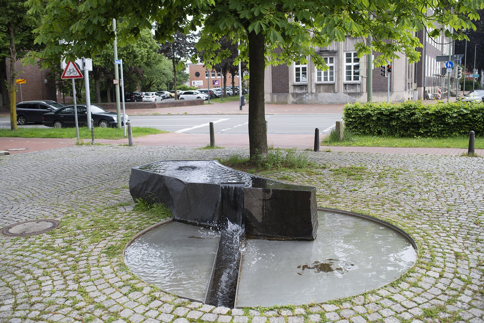 Johannes Michler: Brunnen (Foto: KUNST@SH/Jan Petersen, 2022)