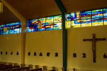 Siegfried Assmann: Kirchenfenster (Foto: KUNST@SH/Jan Petersen, 2017)