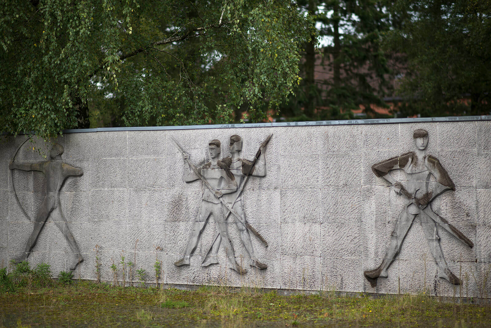 Karlheinz Goedtke: Betonsteinfries (Foto: KUNST@SH/Jan Petersen, 2017)