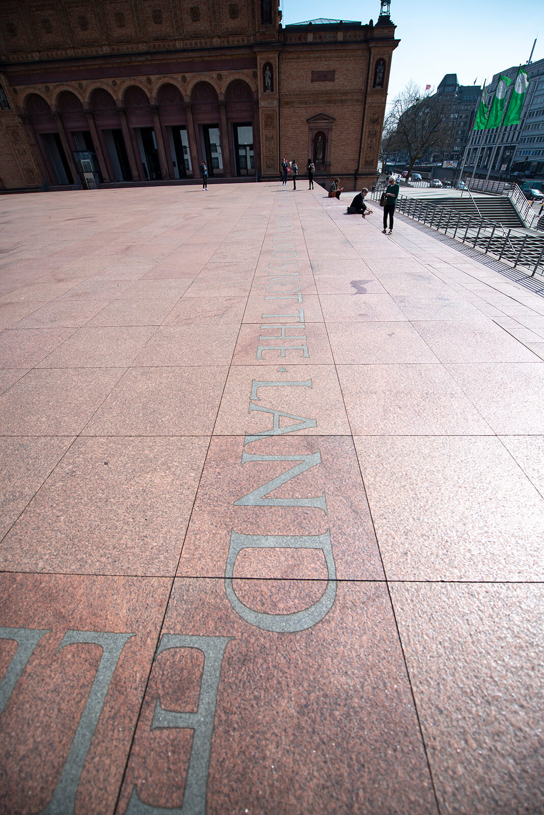 Ian Hamilton Finlay: Proposal for a Kunsthalle (Foto: KUNST@SH/Jan Petersen, 2018)