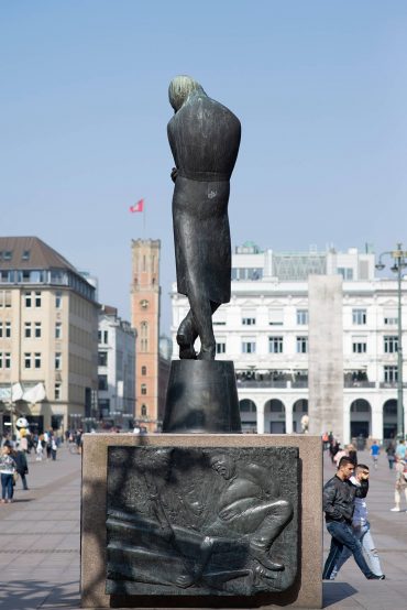 Waldemar Otto: Heine-Denkmal (Foto: KUNST@SH/Jan Petersen, 2018)