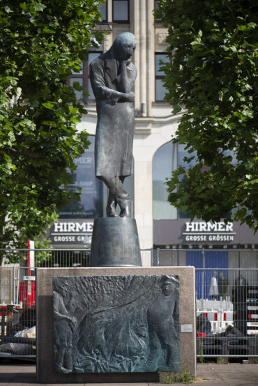 Waldemar Otto: Denkmal für Heinrich Heine (Foto: KUNST@SH/Jan Petersen, 2022)