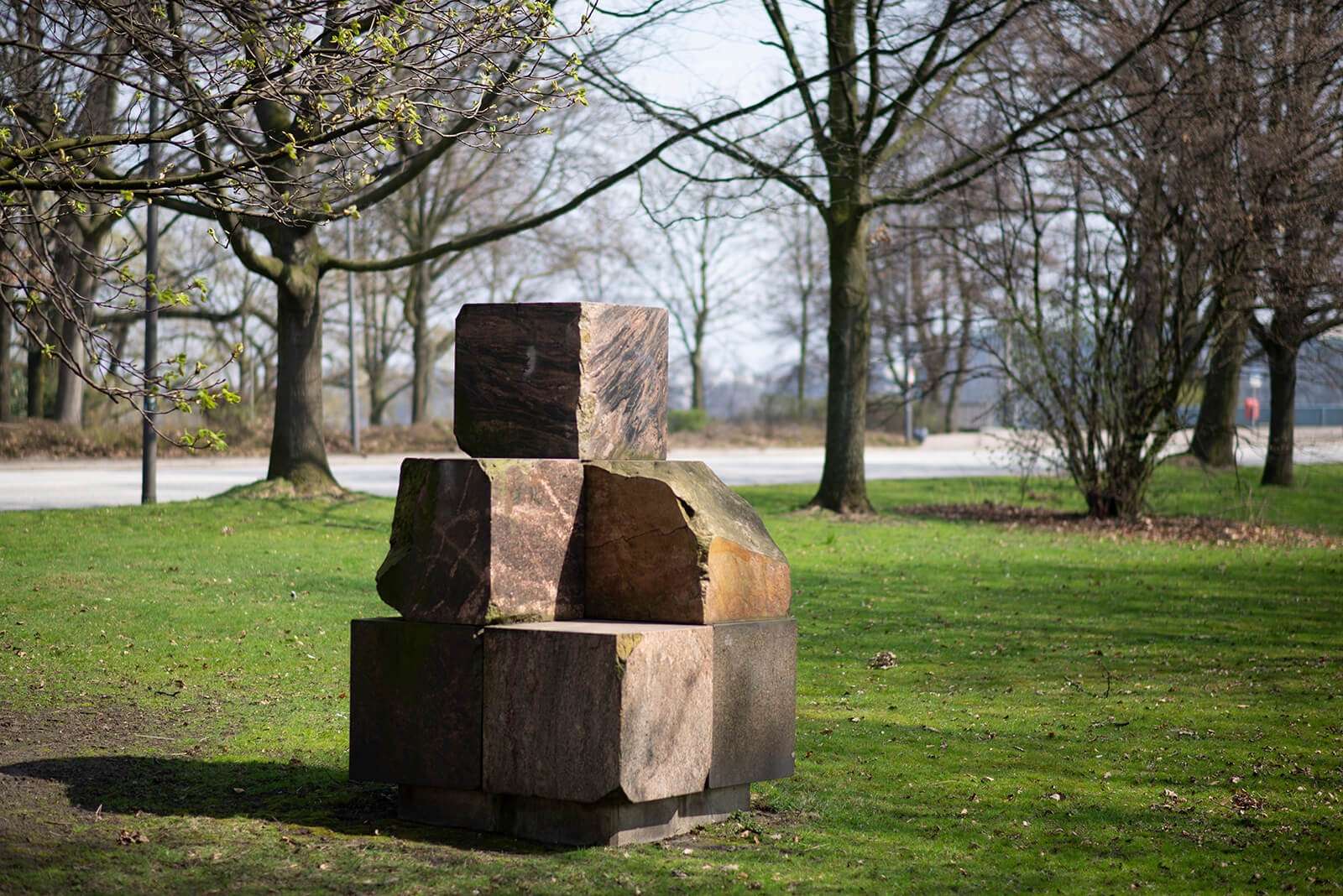 Paul Wunderlich: Sieben Würfel (Foto: KUNST@SH/Jan Petersen, 2018)