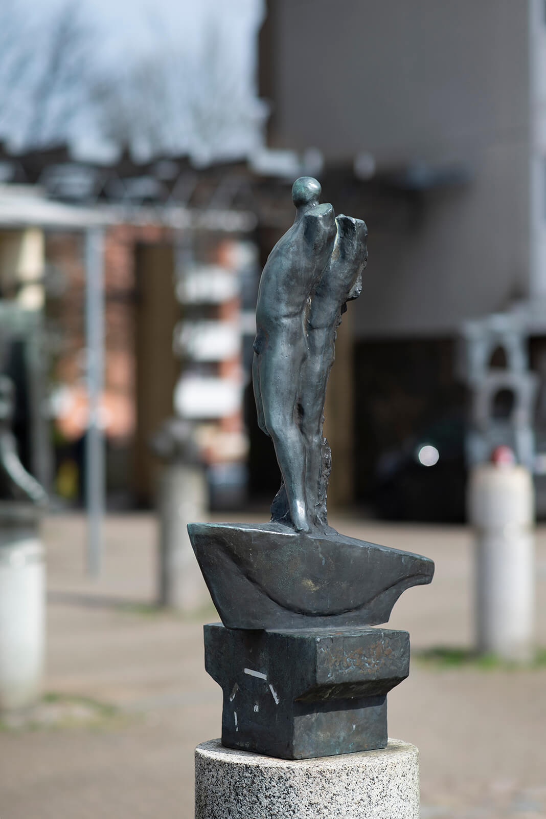 Edwin Scharff: Mann im Boot (Foto: KUNST@SH/Jan Petersen, 2018)