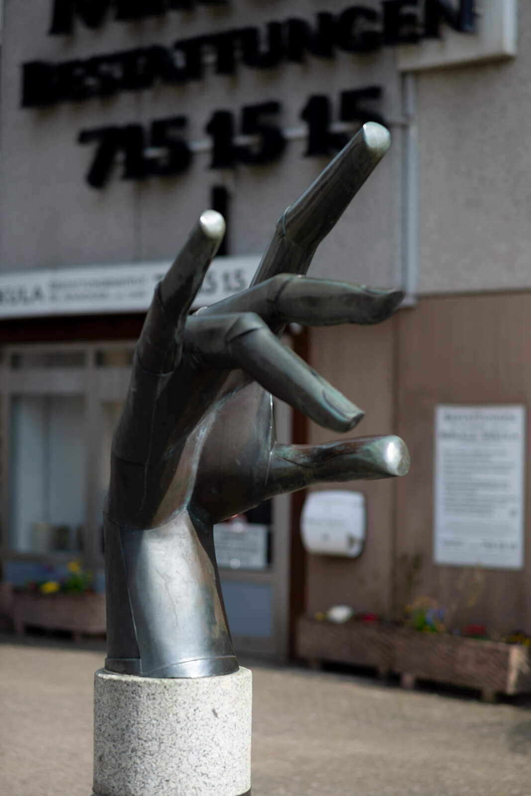 Hans Joachim Frielinghaus: Hand (Foto: KUNST@SH/Jan Petersen, 2018)