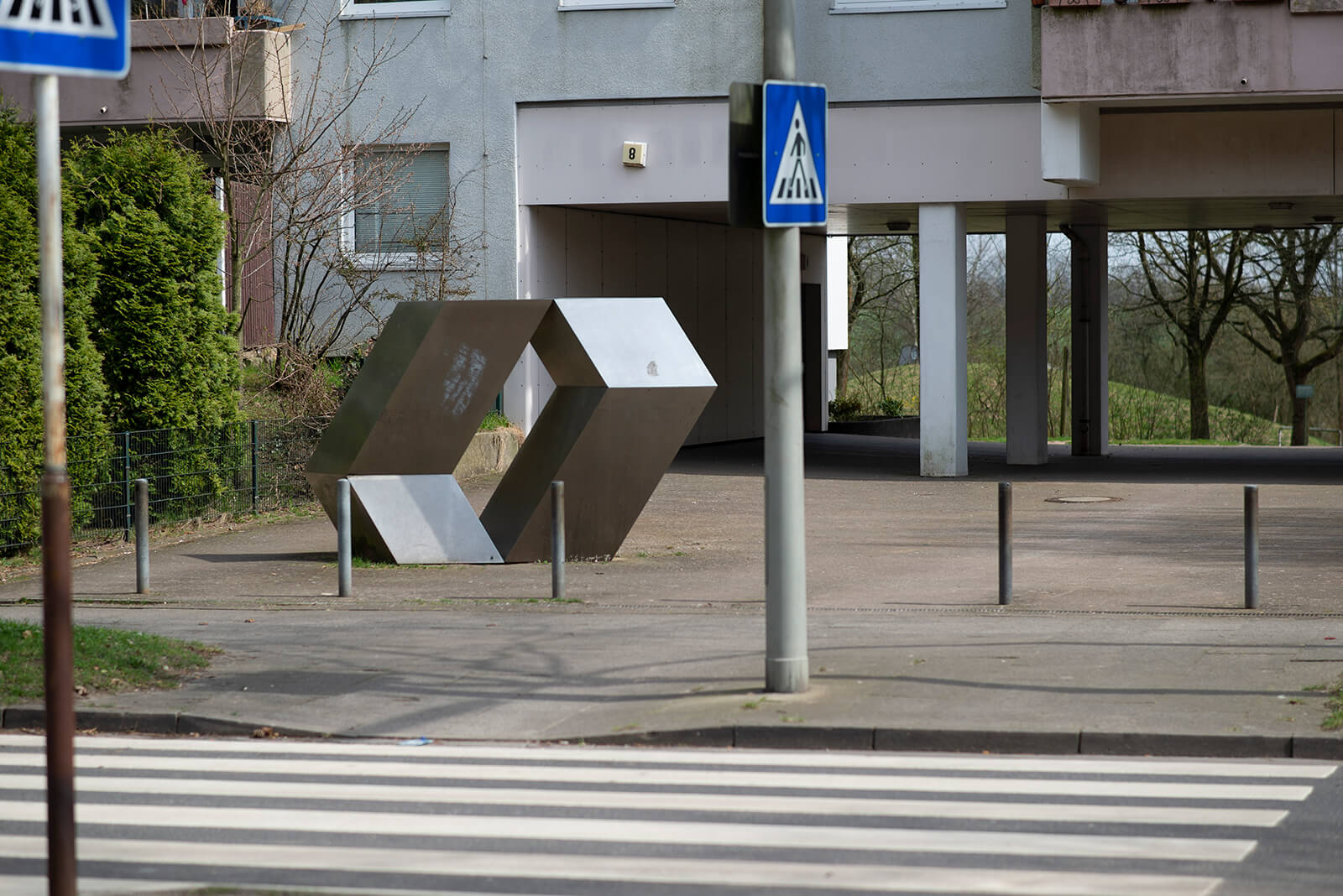 HD Schrader: Zeichen im Raum (Foto: KUNST@SH/Jan Petersen, 2018)