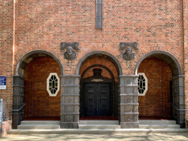 Richard Emil Kuöhl: Melanchthon und Luther (Foto: Kunst@SH/Jan Petersen, 2024)