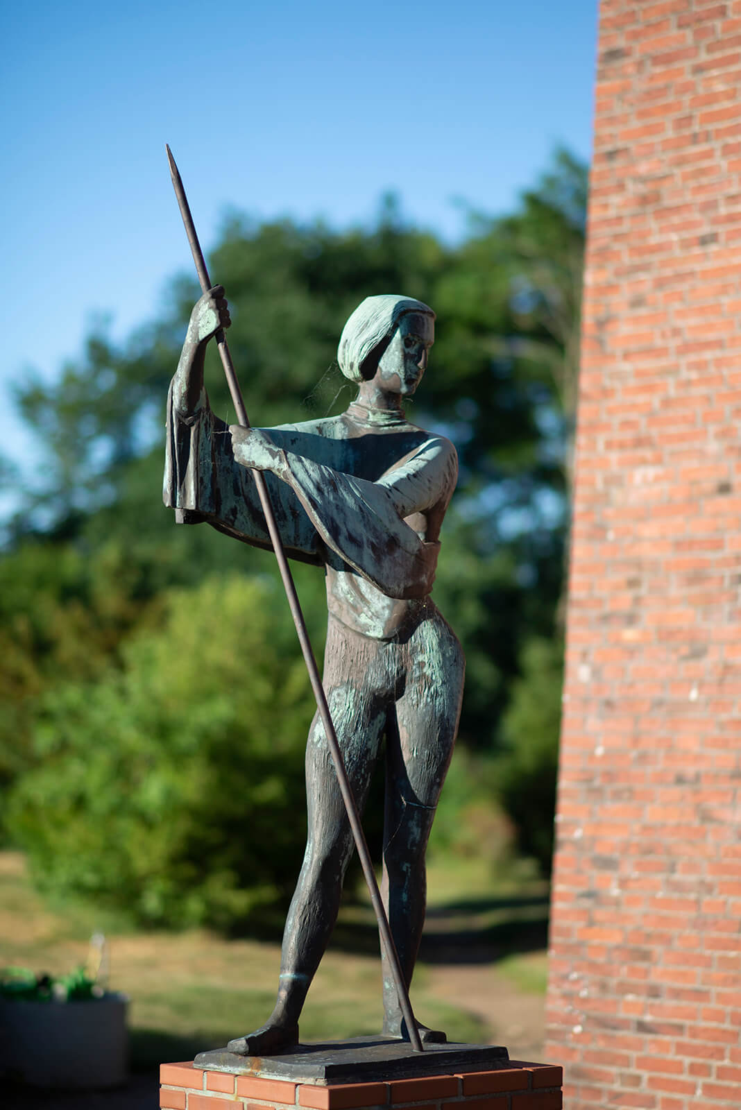 Karlheinz Goedtke: Wächter (Foto: KUNST@SH/Jan Petersen, 2018)