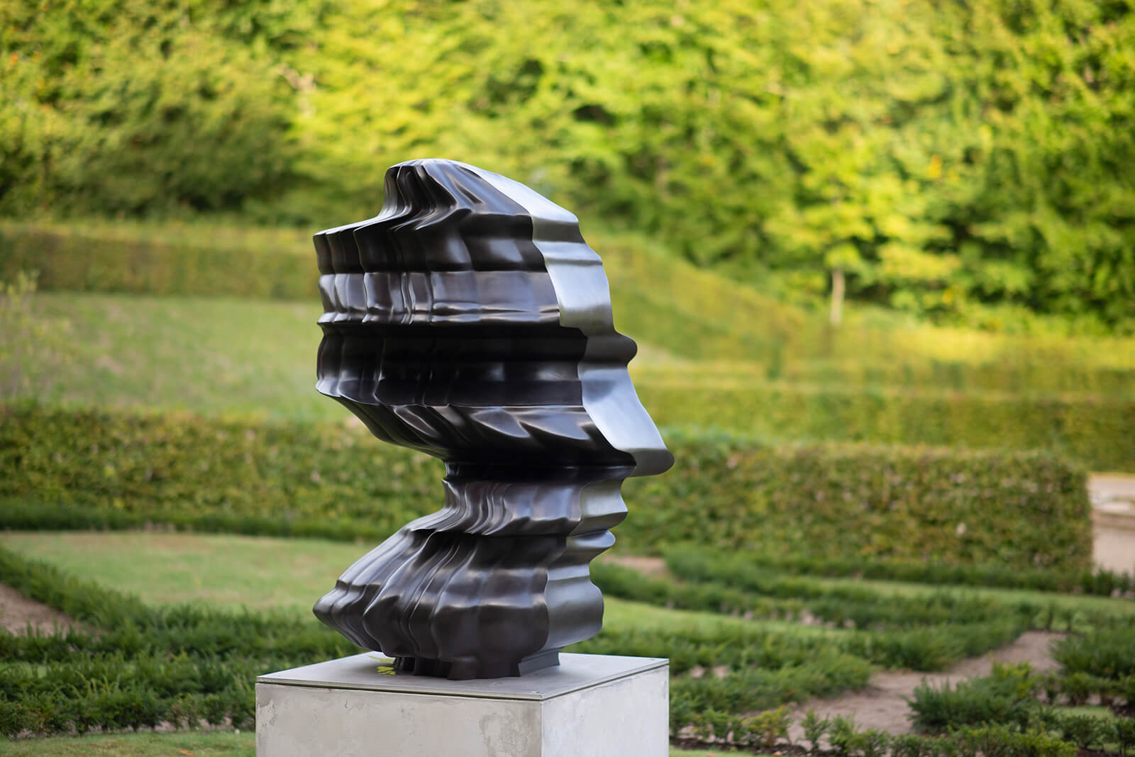 Tony Cragg: 3D Incident (Foto: KUNST@SH/Jan Petersen, 2018)