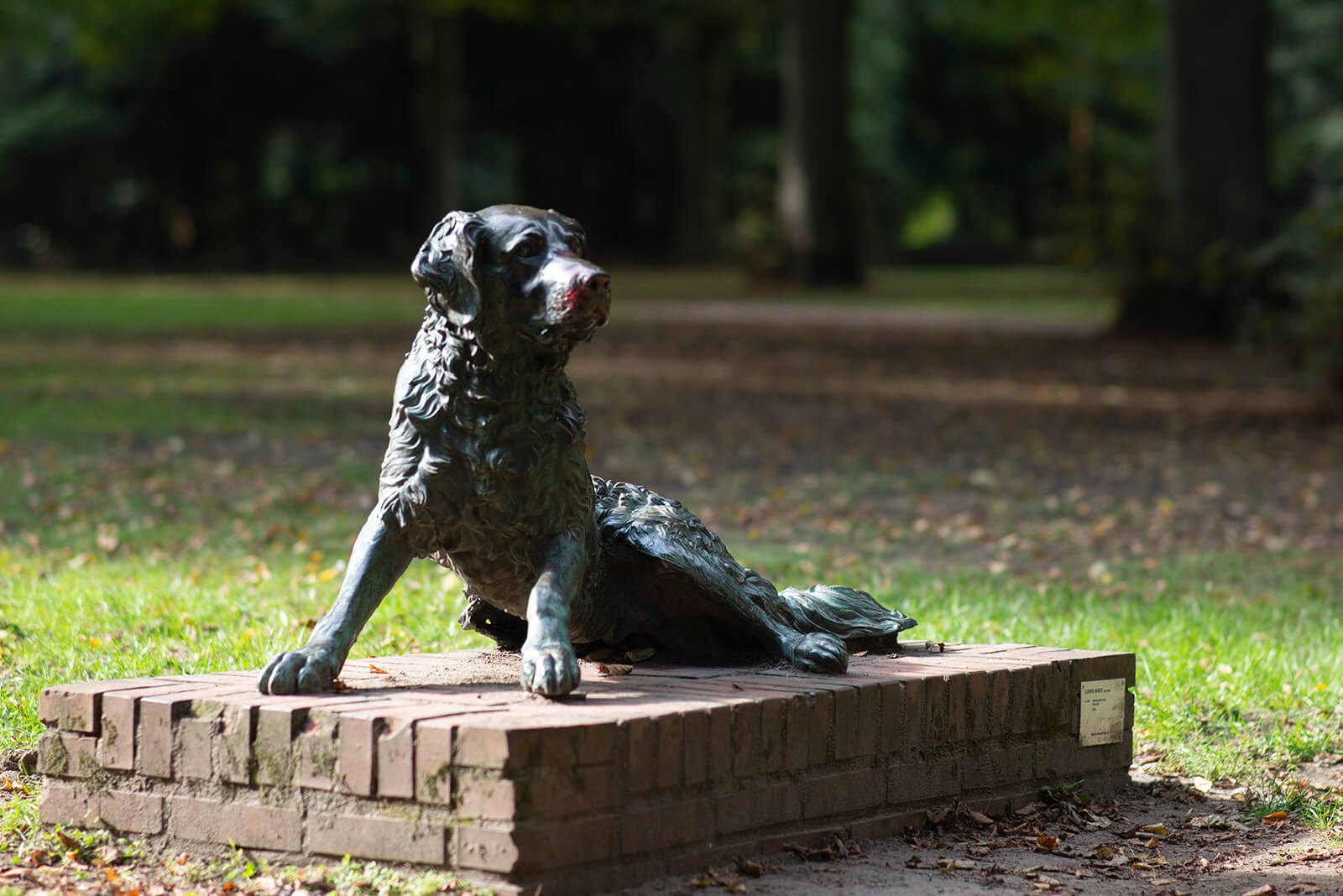 Ludwig Winck: Aufspringender Hund (Foto: KUNST@SH/Jan Petersen, 2018)