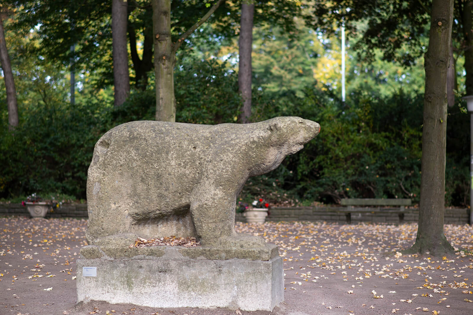 Hans Martin Ruwoldt: Eisbär (Foto: KUNST@SH/Jan Petersen, 2018)