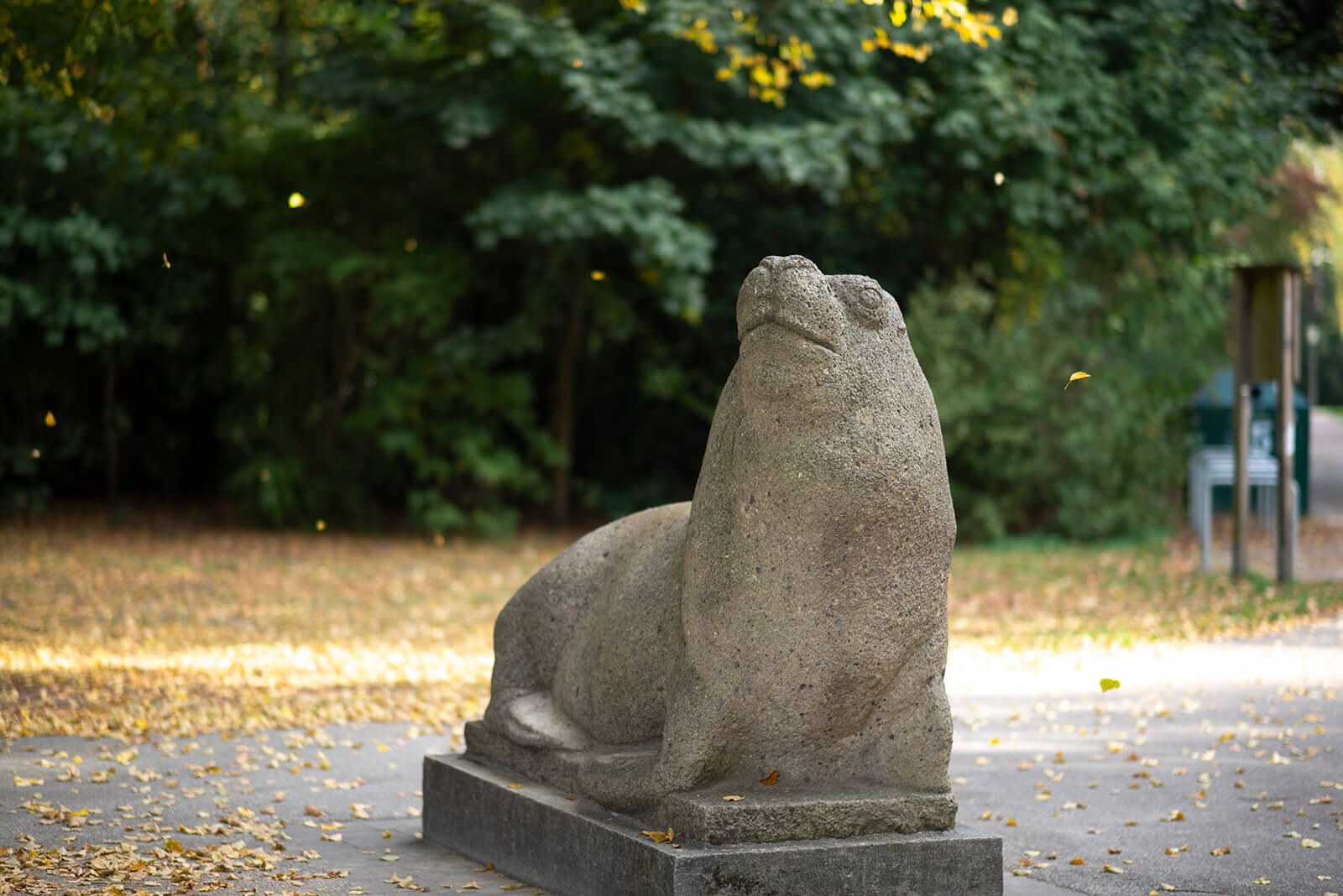 Karl Opfermann: Mähnenrobbe (Foto: KUNST@SH/Jan Petersen, 2018)