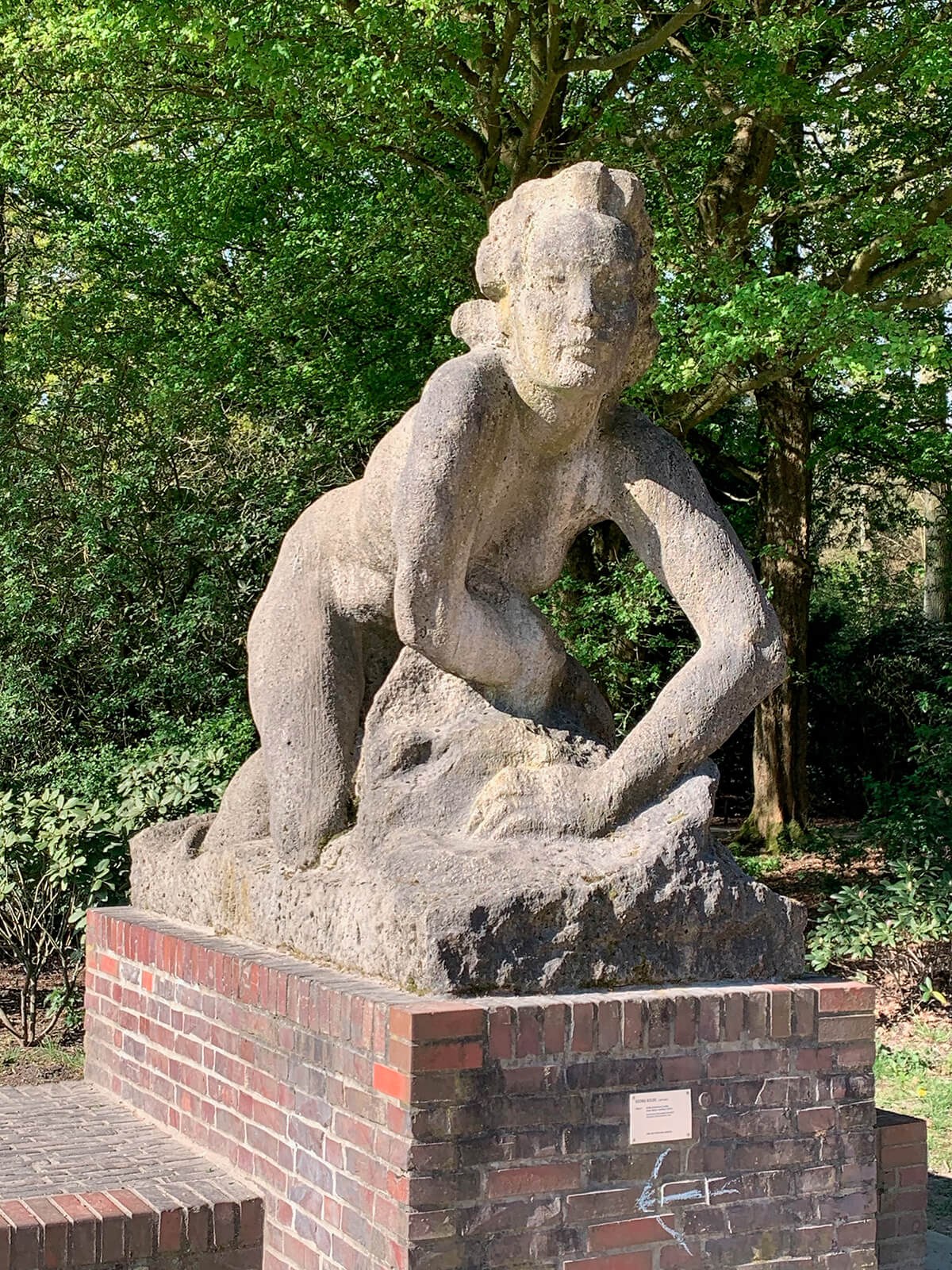 Georg Kolbe: Große Kriechende (Foto: KUNST@SH/Jan Petersen, 2020)