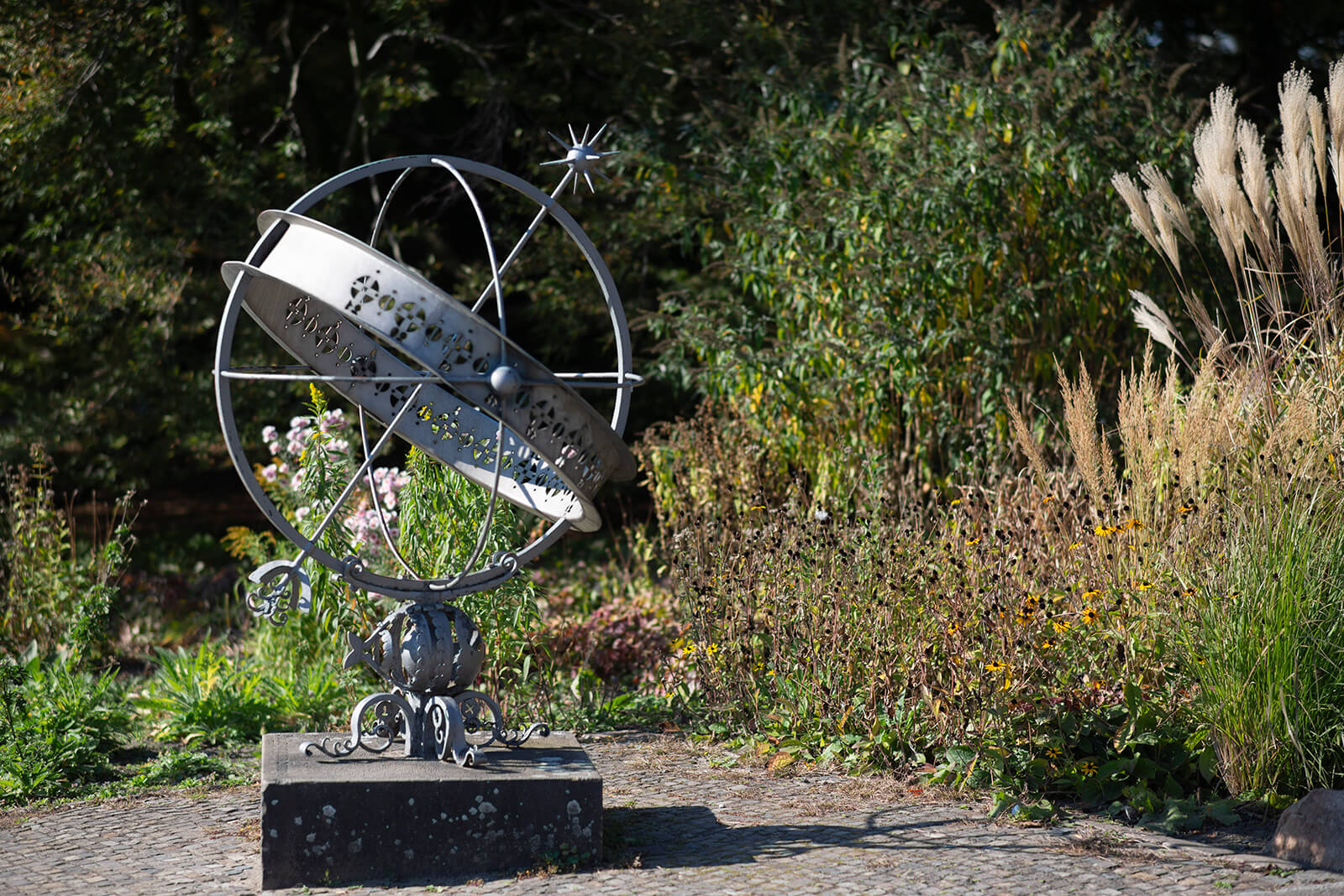 Siegfried Prütz: Große Sonnenuhr (Foto: KUNST@SH/Jan Petersen, 2018)