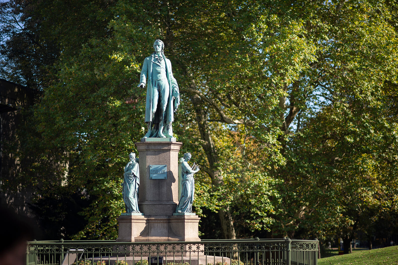 Julius Lippelt: Schillerdenkmal (Foto: KUNST@SH/Jan Petersen, 2018)