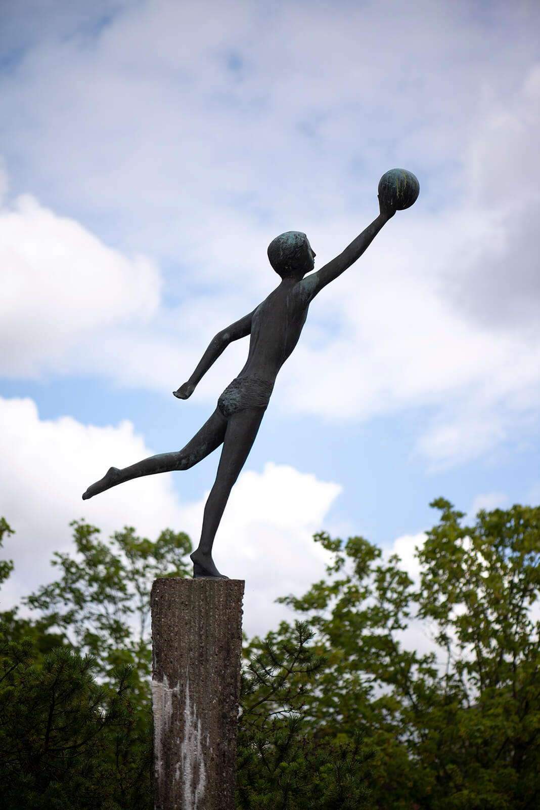 Karlheinz Goedtke: Ballspiel (Foto: KUNST@SH/Jan Petersen, 2019)