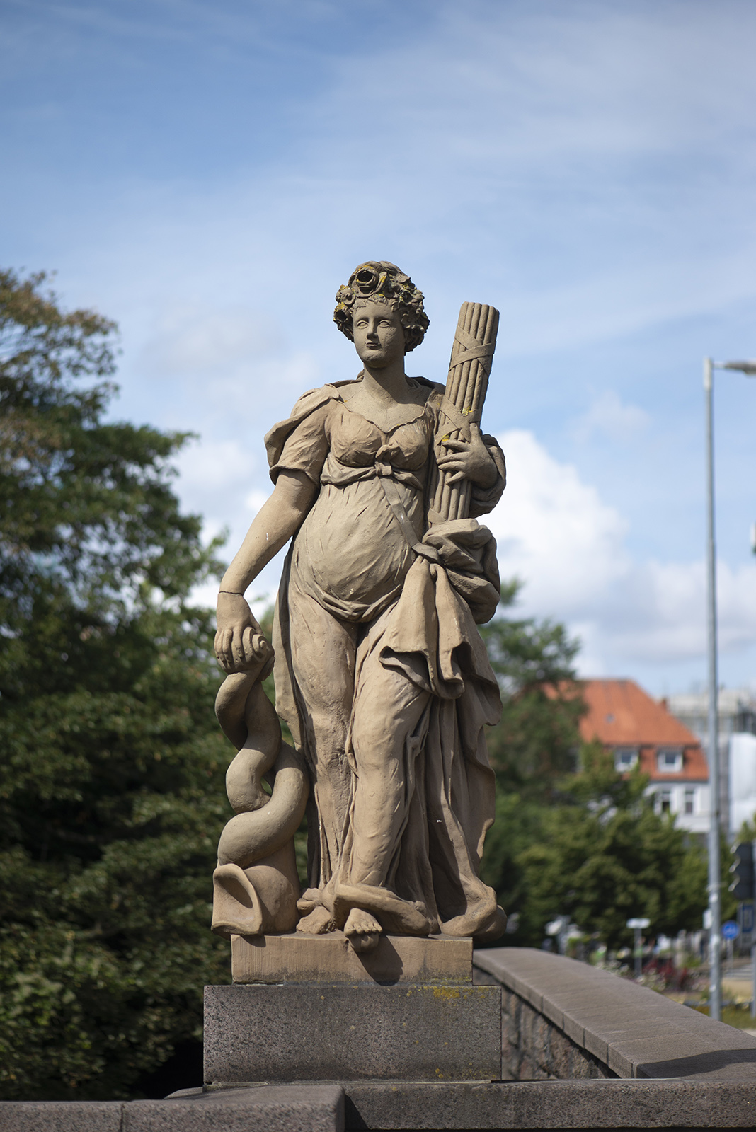 Dietrich Jürgen Boy: Brückenfigur Eintracht (Foto: KUNST@SH/Jan Petersen, 2022)