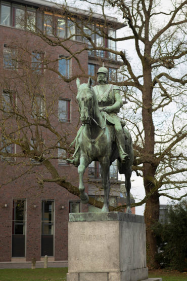 Louis Tuaillon: Reiterdenkmal Kaiser Wilhelm I. (Foto: KUNST@SH/Jan Petersen, 2019)
