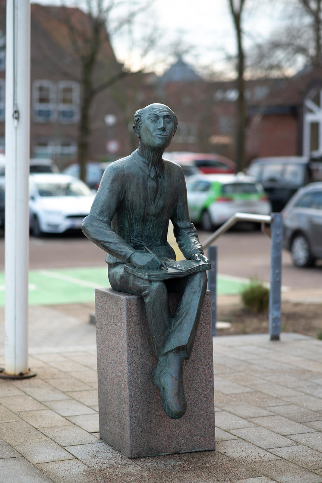 Karlheinz Goedtke: Der Stadtschreiber (Foto: KUNST@SH/Jan Petersen, 2019)