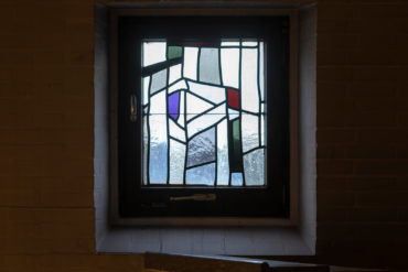 Alfred Roß: Vier Glasfenster (Foto: KUNST@SH/Jan Petersen, 2019)
