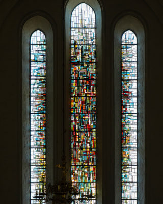 Lothar Quinte: Glasfenster (Foto: KUNST@SH/Jan Petersen, 2019)
