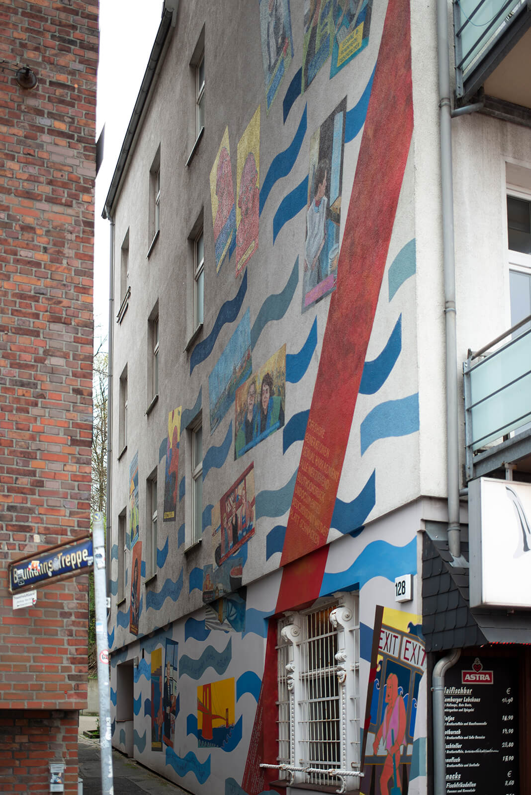 Hildegund Schuster & Janet Braun-Reinitz: Frauenarbeit im Hafen von New York und Hamburg – ein Brückenschlag (Foto: KUNST@SH/Jan Petersen, 2019)