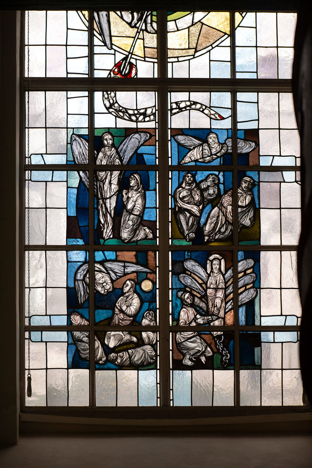 Hans-Gottfried von Stockhausen: Buntglasfenster (Foto: KUNST@SH/Jan Petersen, 2019)