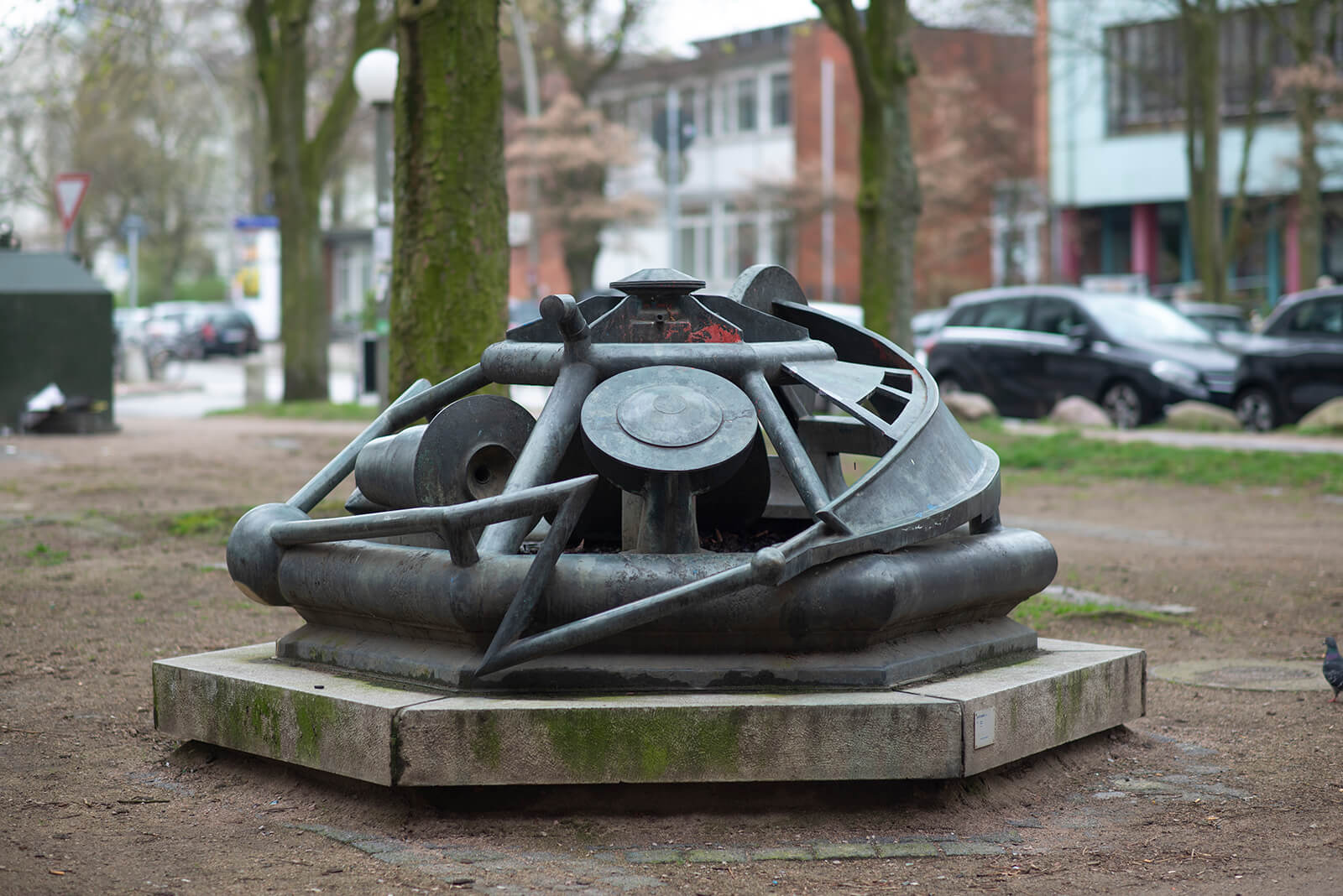 Detlef Birgfeld: Brunnen (Foto: KUNST@SH/Jan Petersen, 2019)