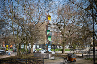 Hans-Joachim Frielinghaus: Stele (Foto: KUNST@SH/Jan Petersen, 2019)