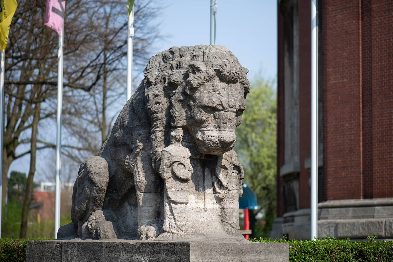 Johann Michael Bossard: Löwen (Foto: KUNST@SH/Jan Petersen, 2019)