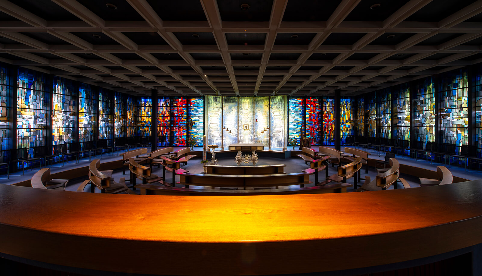 Siegfried Assmann: Klosterkapelle Nütschau (Foto: KUNST@SH/Jan Petersen, 2019)