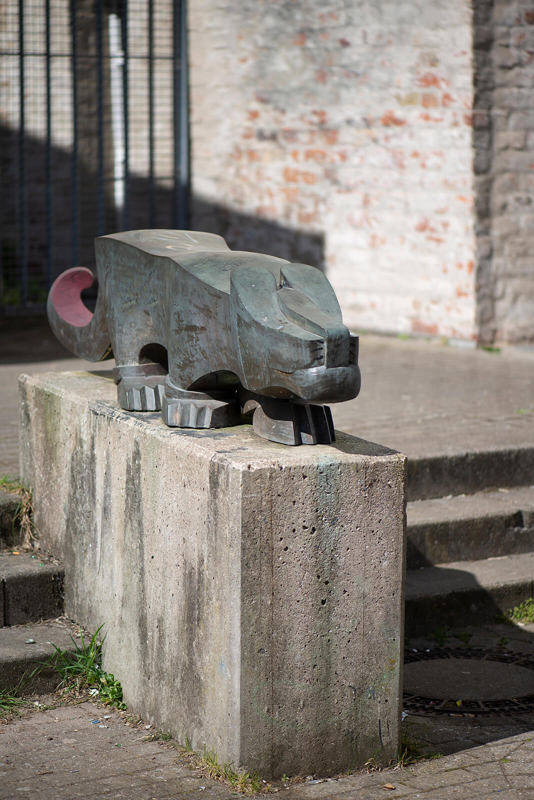 Heinrich Brand: Der Tiger (Foto: KUNST@SH/Jan Petersen, 2020)