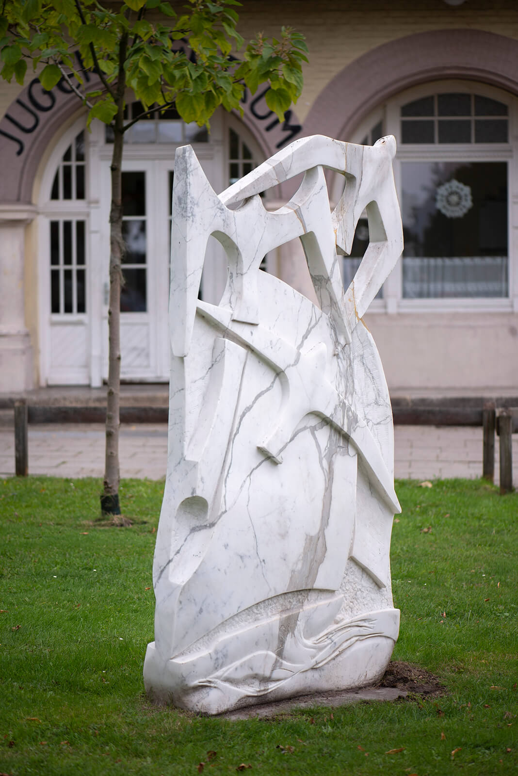 Pierre Schumann: Möwen an der Mole (Foto: KUNST@SH/Jan Petersen, 2019)