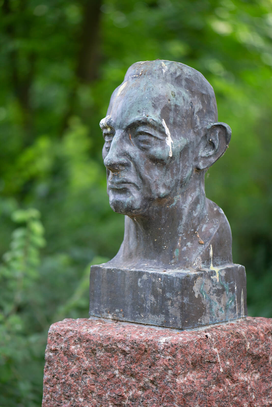 Hinrich Jepsen: Denkmal für Günther Behschnitt (Foto: KUNST@SH/Jan Petersen, 2019)