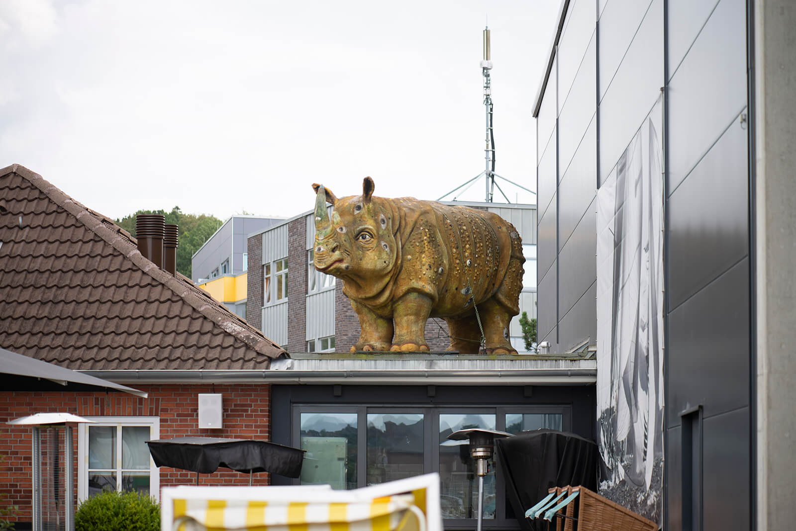 Hans Ruprecht Leiß: Nashorn (Foto: KUNST@SH/Jan Petersen, 2019)