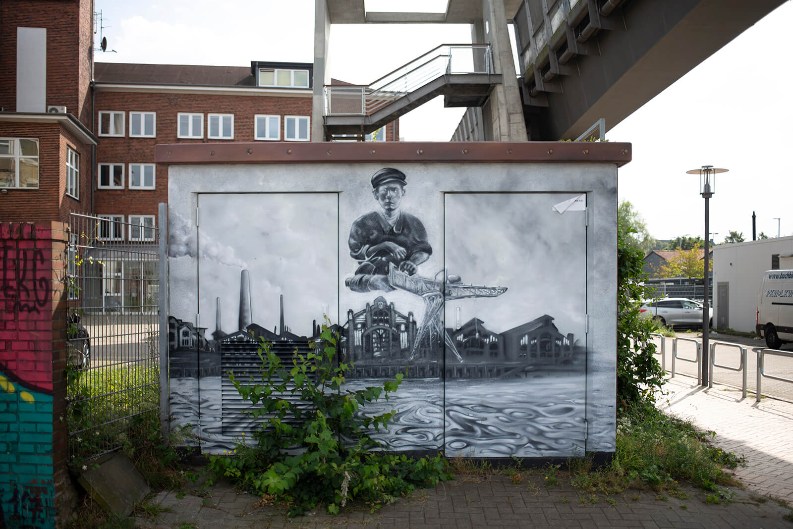 Harald Boigs: Trafohäuschen (Foto: KUNST@SH/Jan Petersen, 2019)