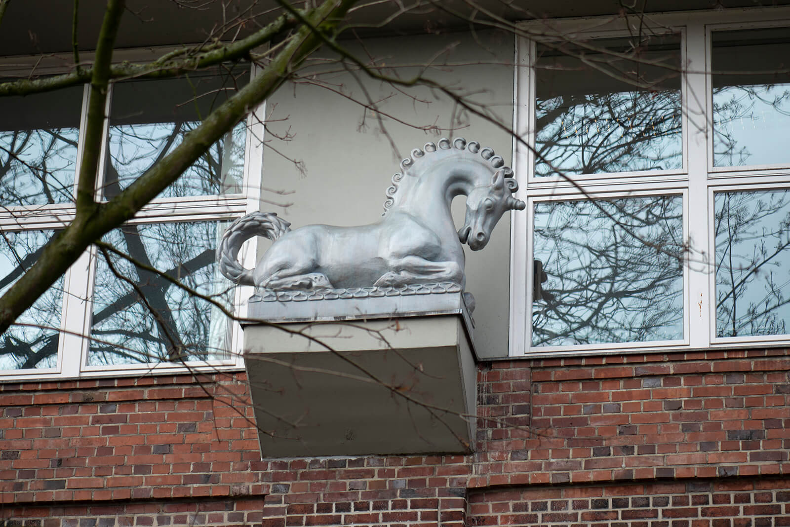 Richard Luksch: Einhorn (Foto: KUNST@SH/Jan Petersen, 2020)