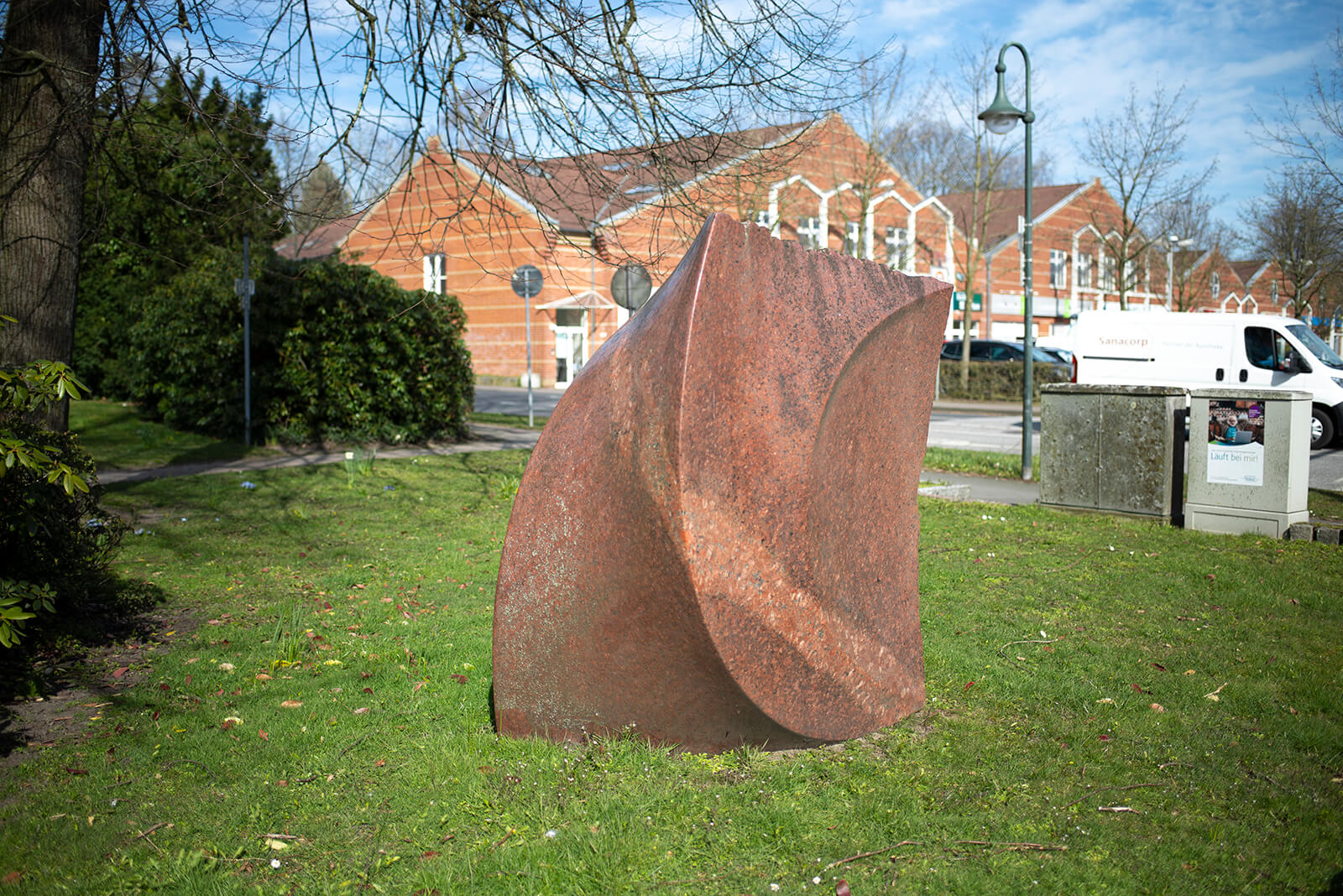 Dorsten Diekmann: Mondwechsel (Foto: KUNST@SH/Jan Petersen, 2020)