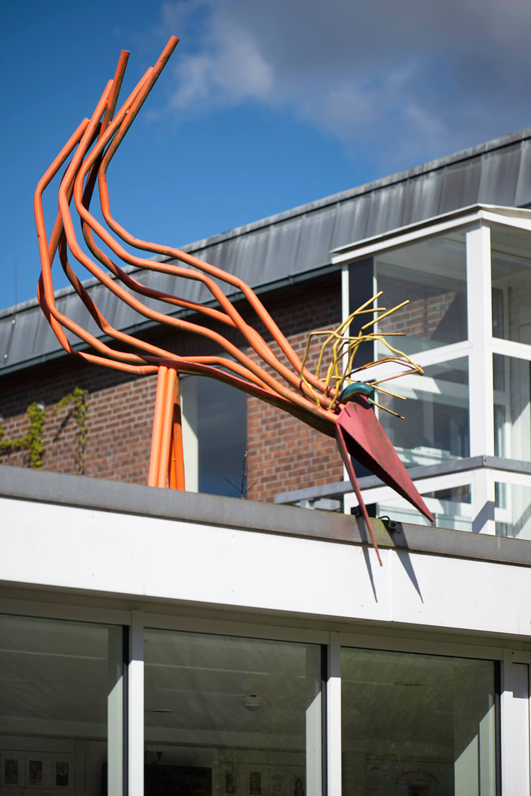 Fritzi Metzer: Großer Vogel (Foto: KUNST@SH/Jan Petersen, 2020)