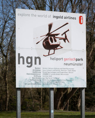 Res Ingold: Heliport Gerisch-Park Neumünster (Foto: KUNST@SH/Jan Petersen, 2020)