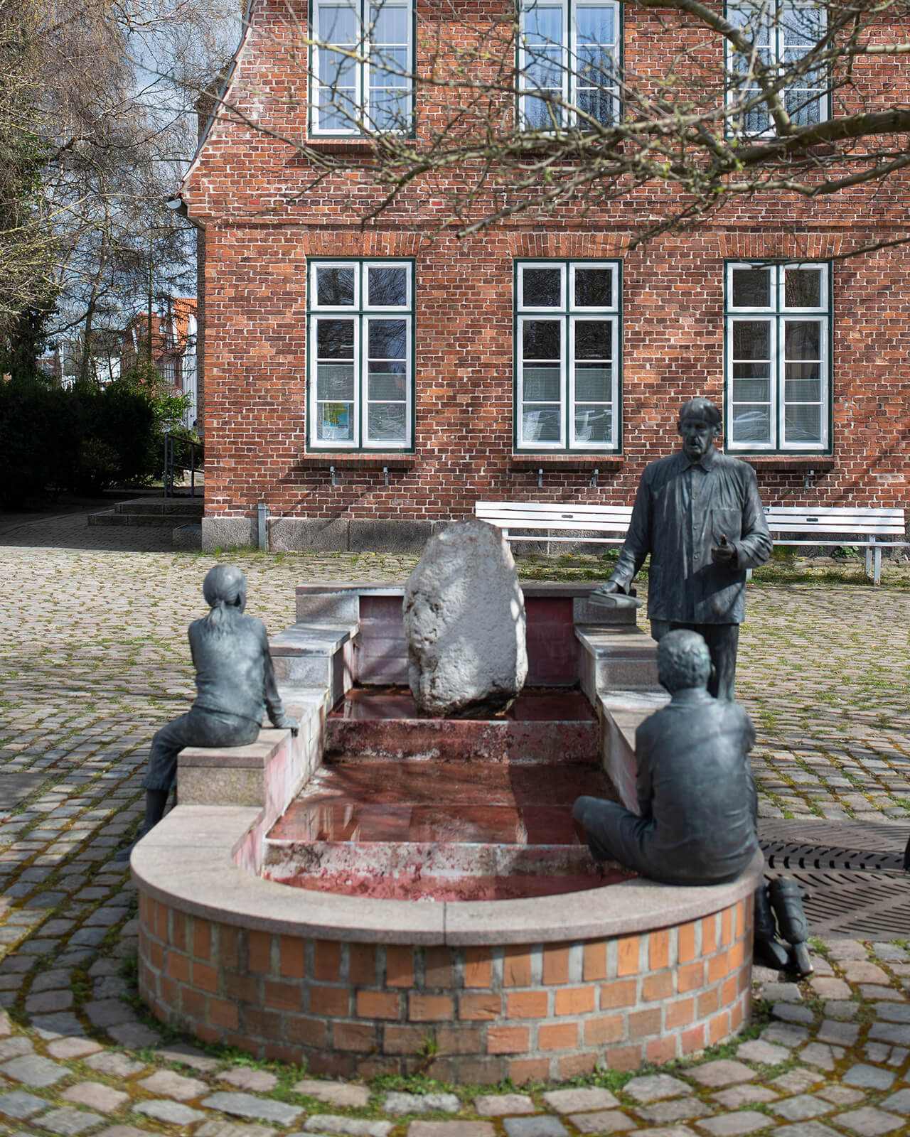 Leo Wirth: Otto-Timmermann-Brunnen (Foto: KUNST@SH/Jan Petersen, 2020)