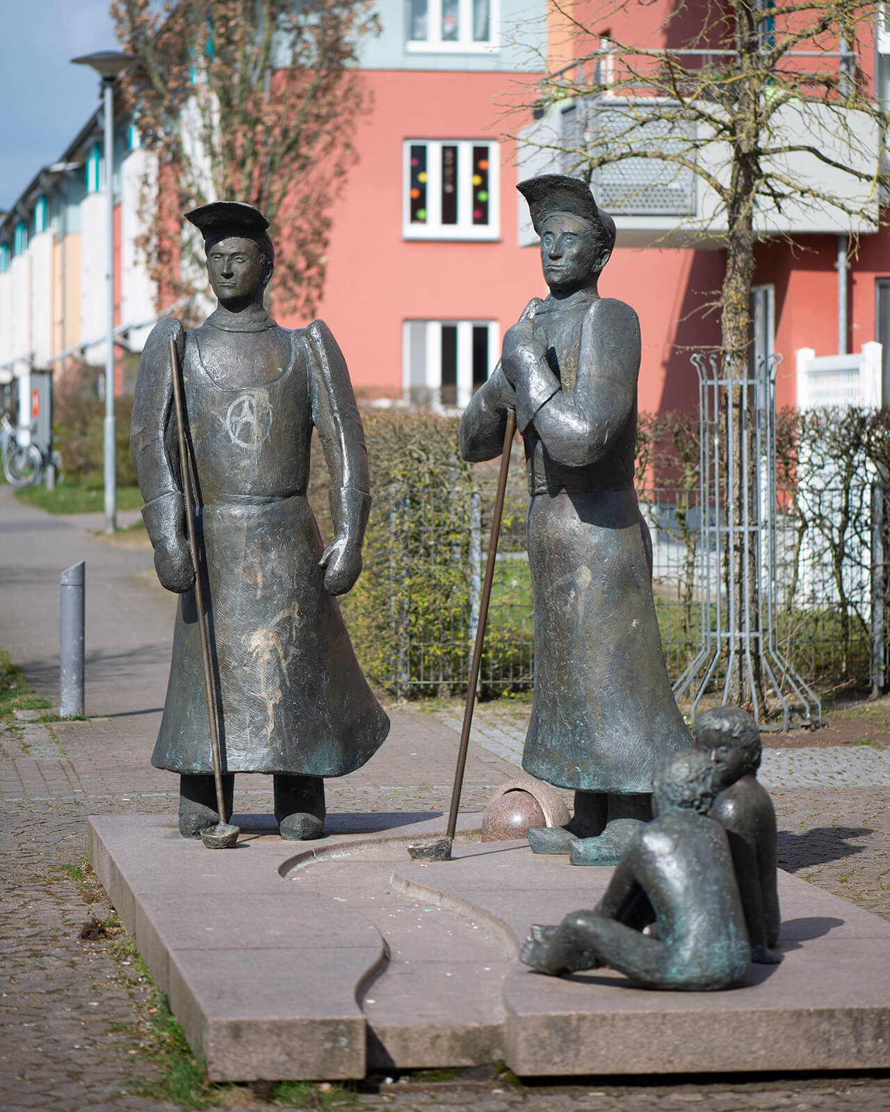 Karlheinz Goedtke: Die Eisengießer (Foto: KUNST@SH/Jan Petersen, 2020)