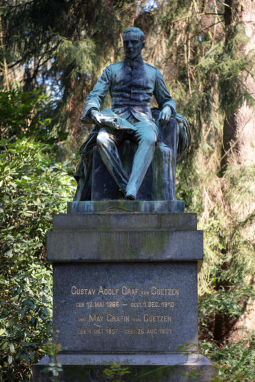 Gustav Eberlein: Grabmal Gustav Adolf Graf von Goetzen (Foto: KUNST@SH/Jan Petersen, 2020)