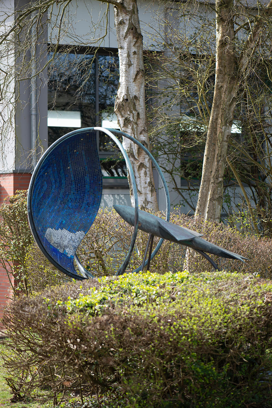 Gerhard Eisenblätter: Der Vogel (Foto: KUNST@SH/Jan Petersen, 2020)